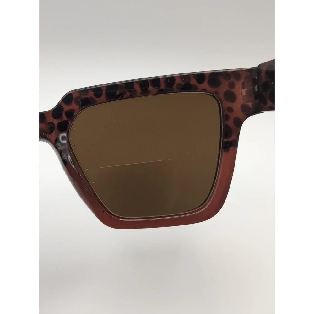 BIFOCAL Women Big Lens Brown Tint Reading‎ SunGlasses  Outdoor Readers +1.25